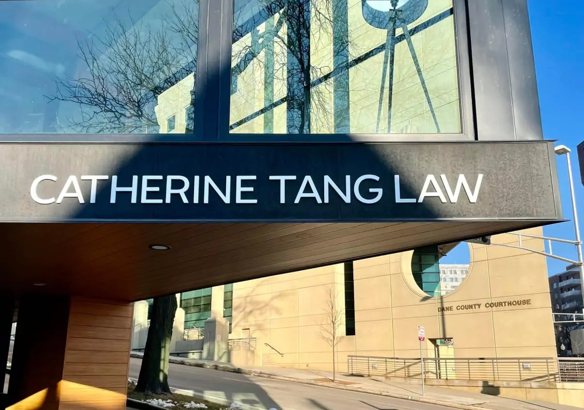 The front of the office building for Catherine Tang Law.