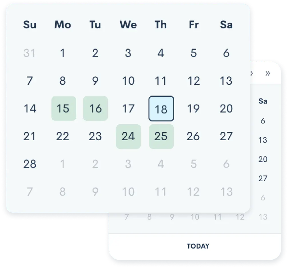 Appointment Booking Calendar