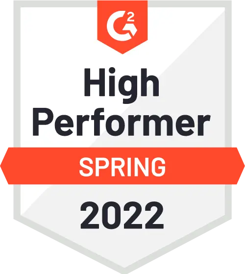 G2 High Performer Spring 2022