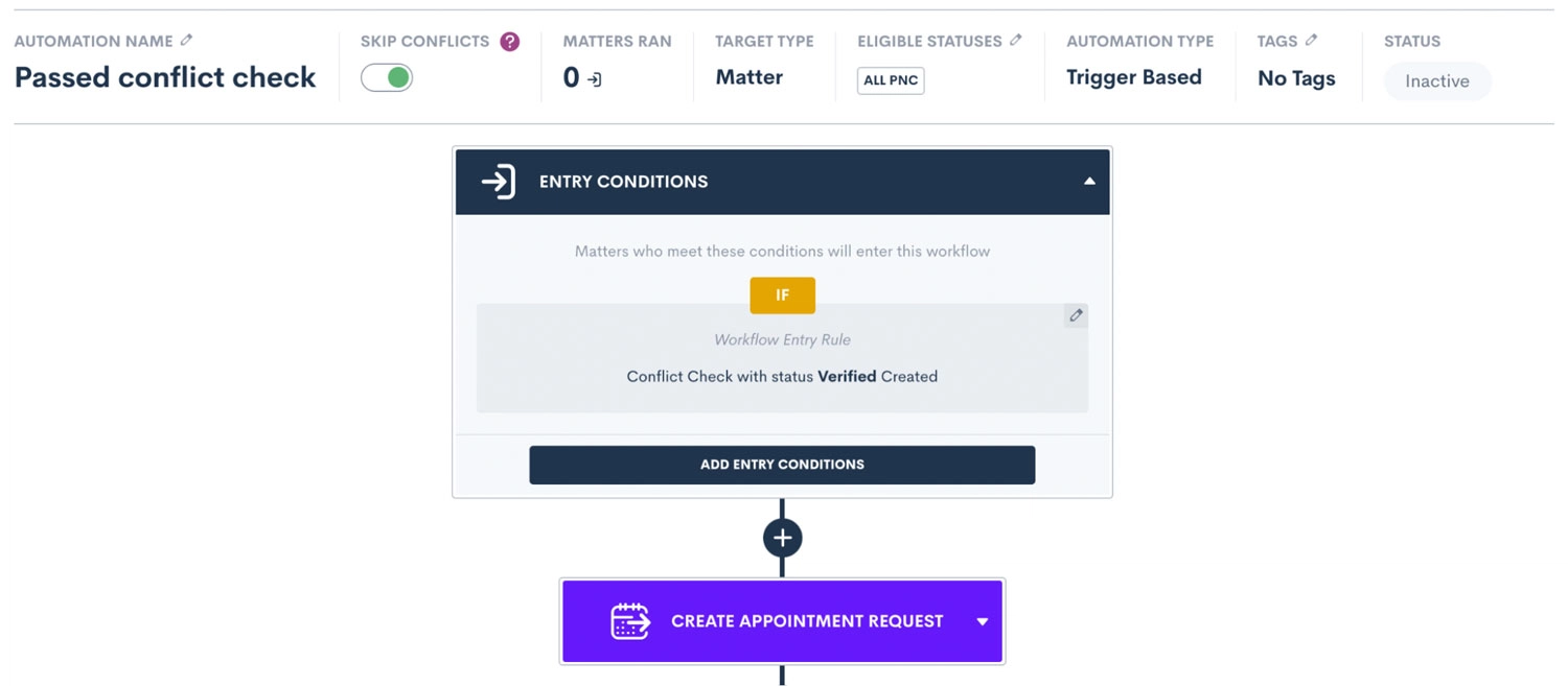conflict check automation image