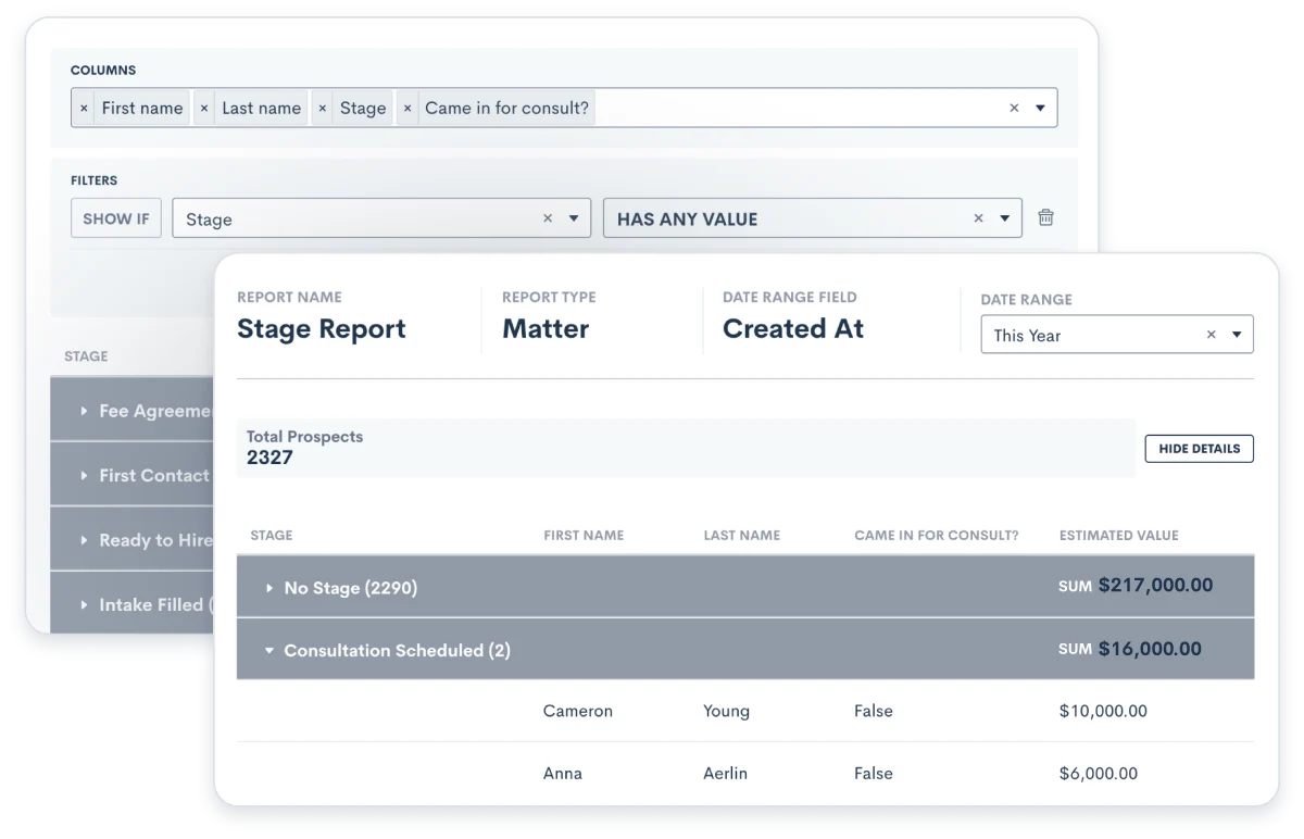 Custom Reporting Preview