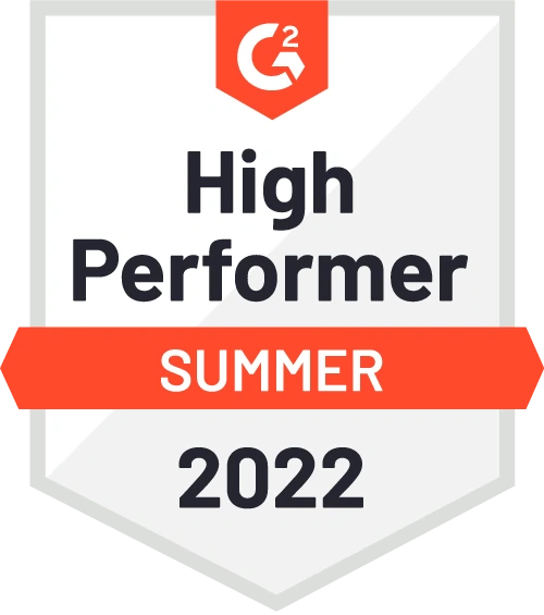G2 High Performer Spring 2022