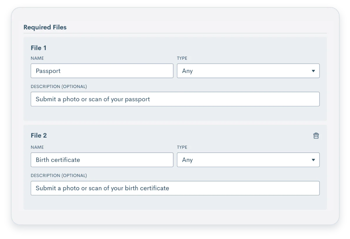 Immigration Law Firm Intake Forms