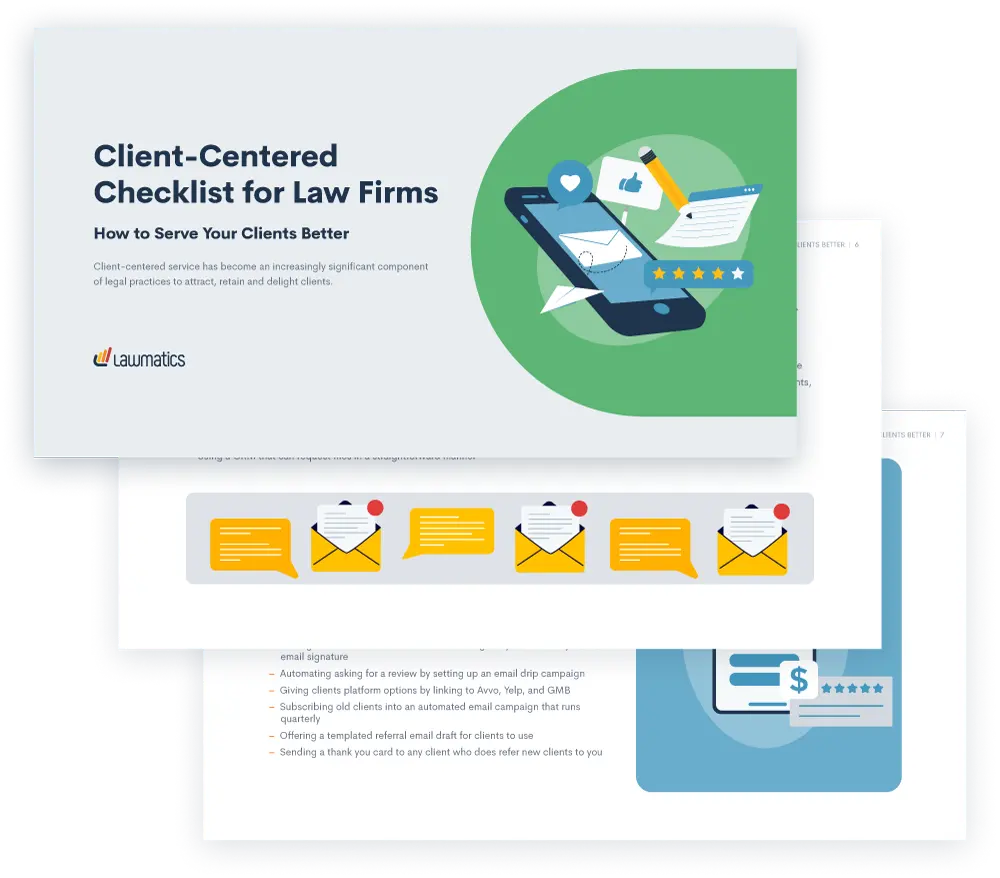 Client-Centered Checklist for Law Firms