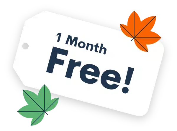 1 Month Free Image