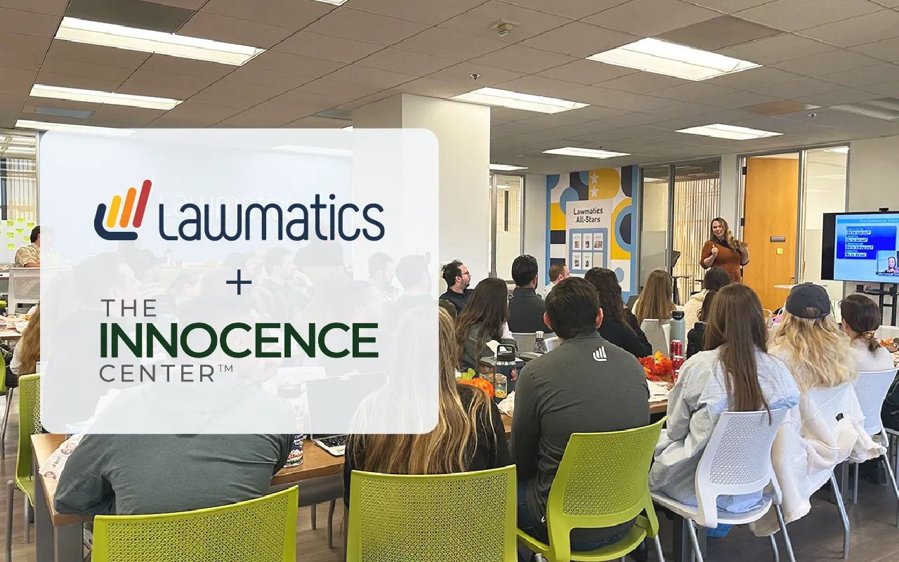 Lawmatics and The Innocence Center Partner Up to Improve Access to Justice