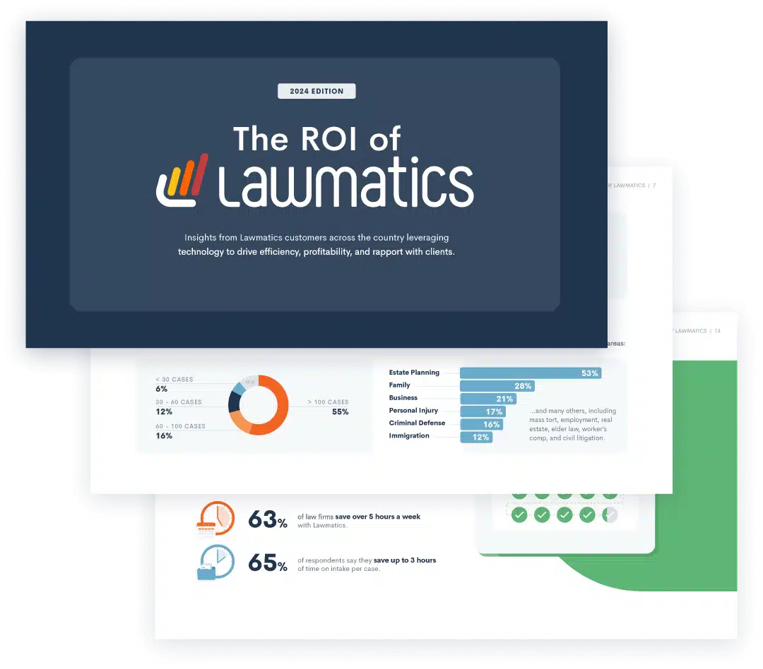 The ROI of Lawmatics: 2024 Edition